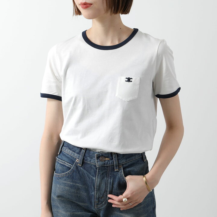楽天市場】CELINE セリーヌ Tシャツ 2X94M671Q.01MA レディース 半袖  