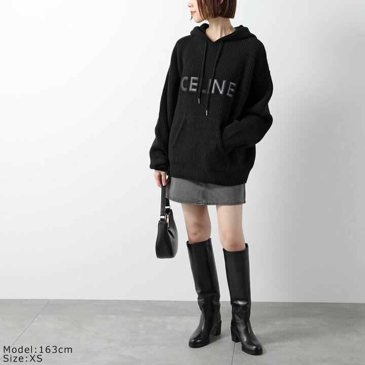 楽天市場】CELINE セリーヌ ニット パーカー RY01K0ZPY.38NO 
