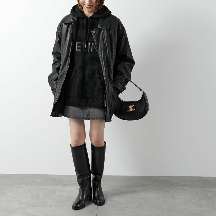 楽天市場】CELINE セリーヌ ニット パーカー RY01K0ZPY.38NO 