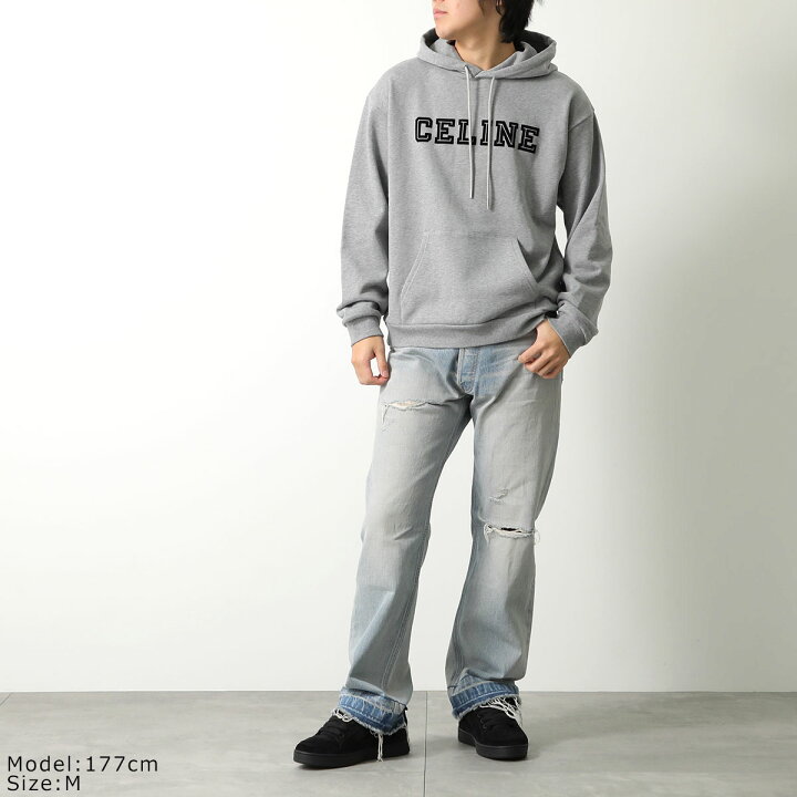 楽天市場】 CELINE セリーヌ フーディー RY032510Z.08BQ メンズ 
