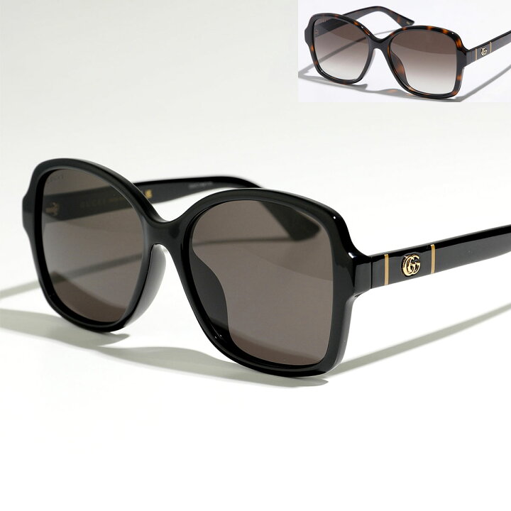 楽天市場】GUCCI グッチ サングラス GG0765SA レディース スクエア型  