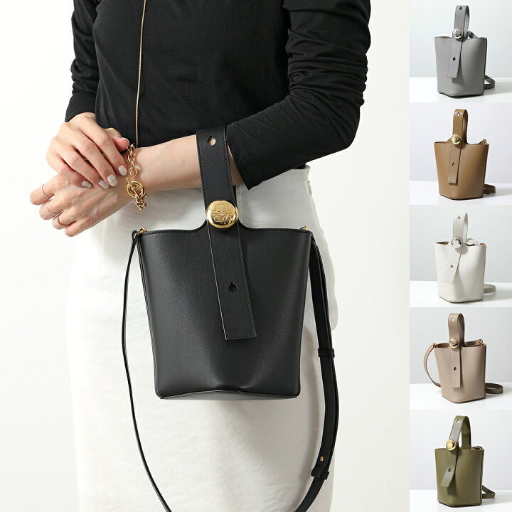 楽天市場】LOEWE ロエベ ハンドバッグ PEBBLE BUCKET MINI ペブル 