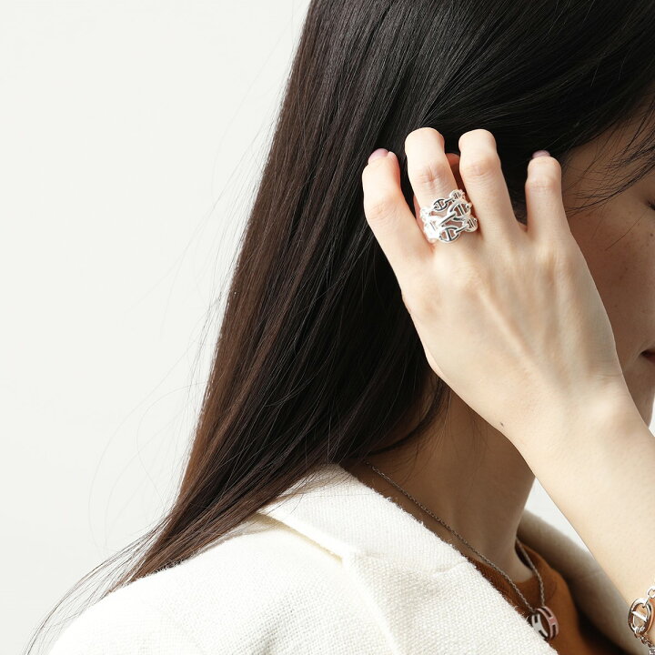 楽天市場】【訳あり-54のみ】HERMES エルメス リング シェーヌダンクル  