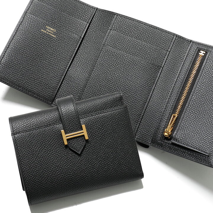 楽天市場】HERMES エルメス 三つ折り財布 BEARN COMBINE ベアン 