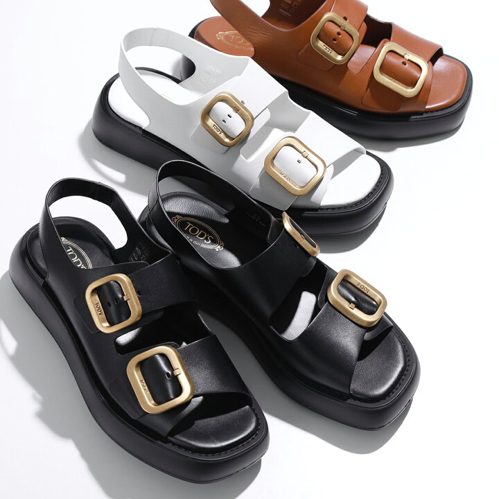 楽天市場】TODS トッズ レザーサンダル XXW11K0FH50 MID レディース 
