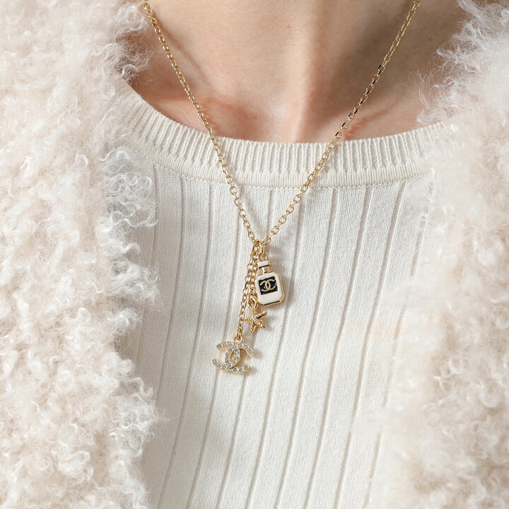 楽天市場】CHANEL シャネル ネックレス ABF056 B19288 レディース 
