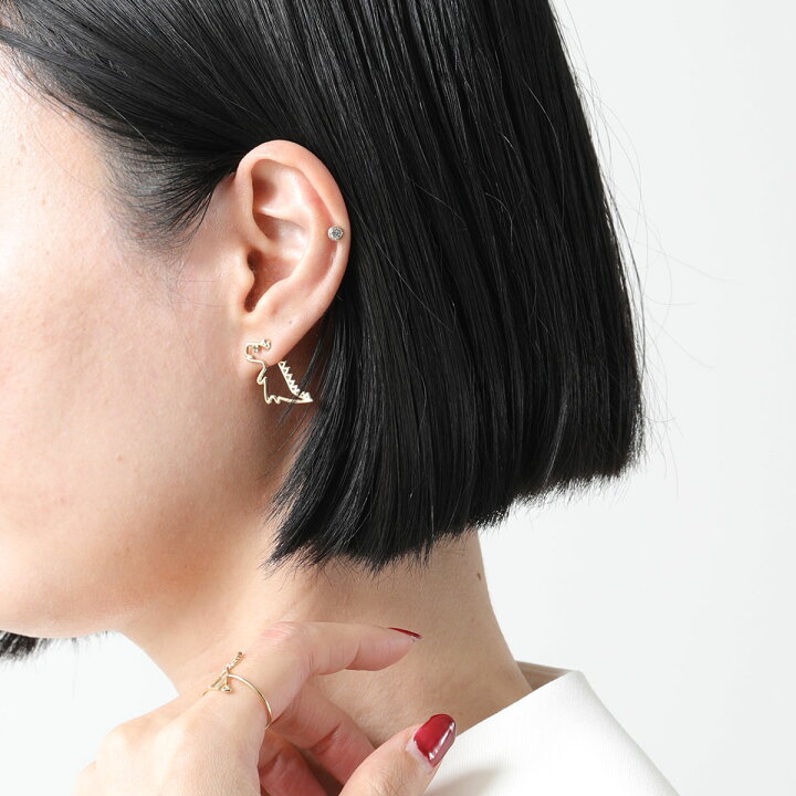 楽天市場】ALIITA アリータ ピアス DINO ESMERALDA EARRING SINGLE 