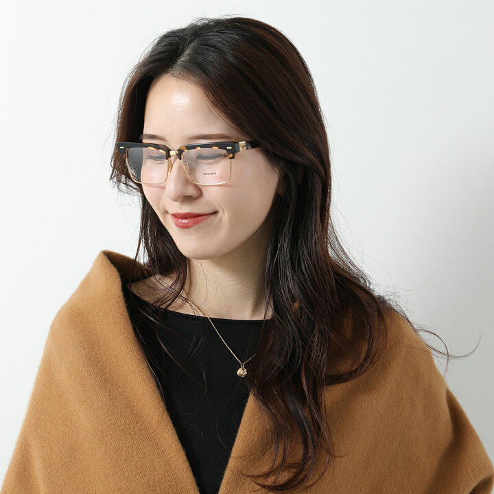 楽天市場】MIUMIU ミュウミュウ メガネ 0MU 11XV レディース アイ  