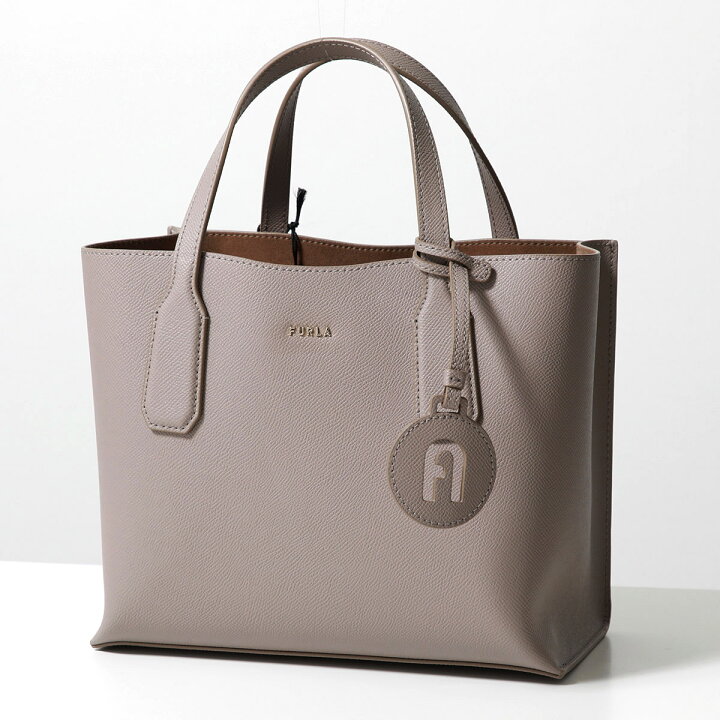 1円 ファッション 美品 フルラ トートバッグ フォルテッツァ レザー 03 