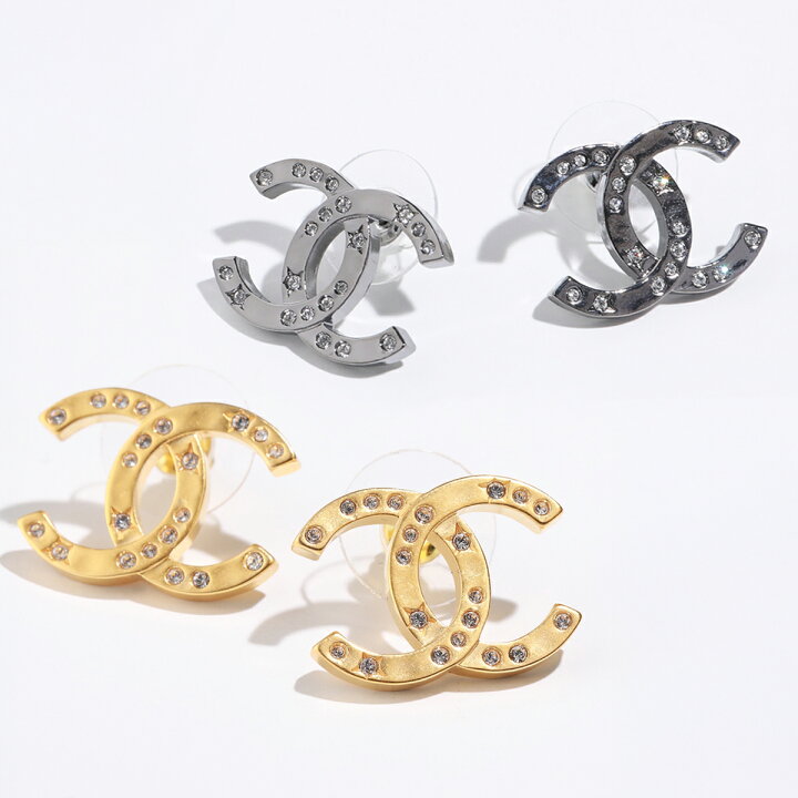 楽天市場】CHANEL シャネル ピアス ABE517 B18474 レディース ココ 