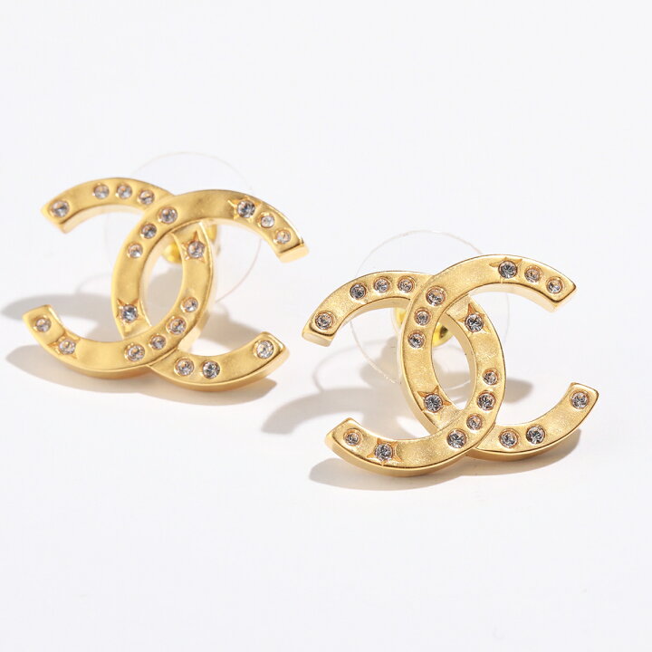 楽天市場】CHANEL シャネル ピアス ABE517 B18474 レディース ココ 