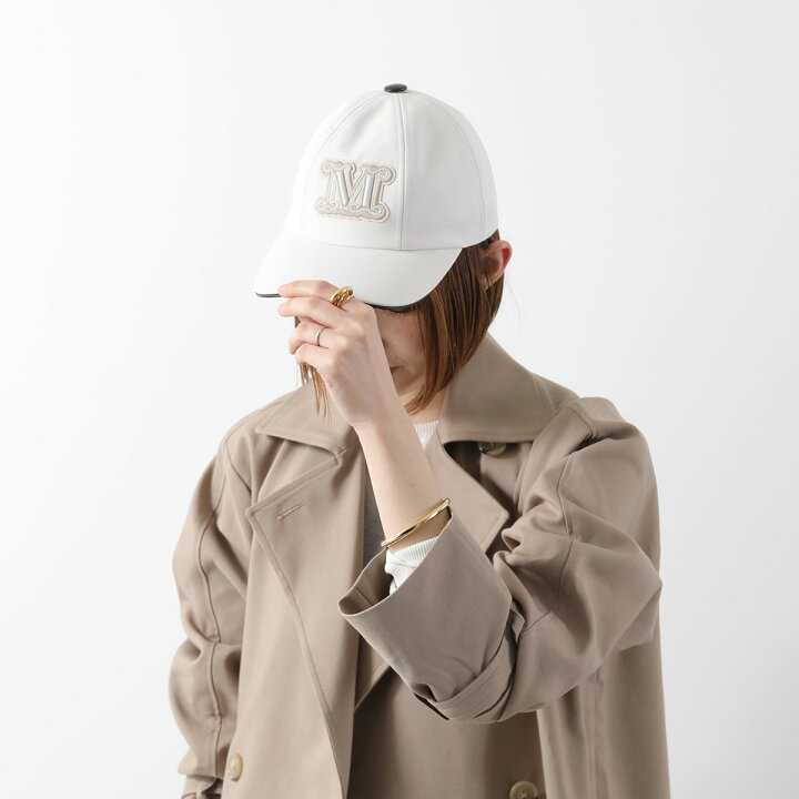 楽天市場】MAX MARA マックスマーラ ベースボールキャップ LIBERO 