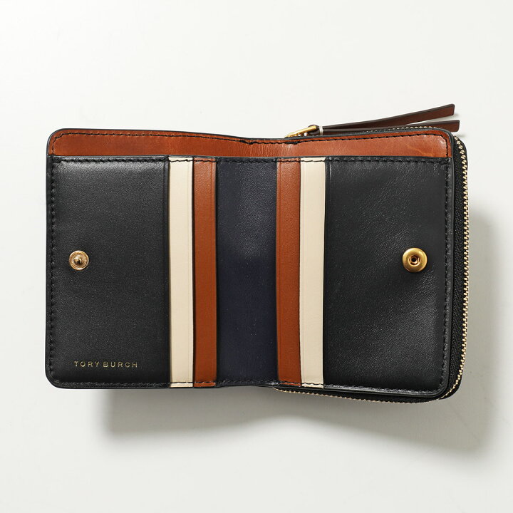 楽天市場】TORY BURCH トリーバーチ 二つ折り財布 ROBINSON PEBBLED BI 