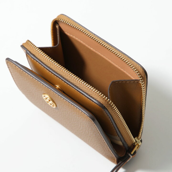 楽天市場】TORY BURCH トリーバーチ 二つ折り財布 ROBINSON PEBBLED BI 