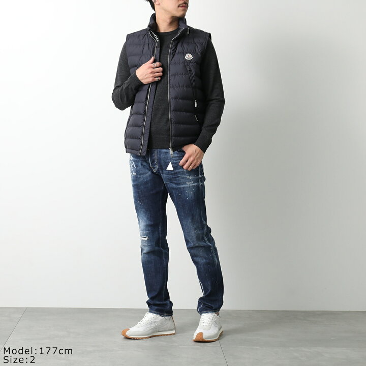 楽天市場】MONCLER モンクレール ダウンベスト ALBYT 1A00060 54A81  