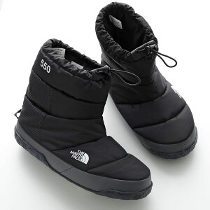 THE NORTH FACE Um[XtFCX _Eu[c M NUPTSE APRES BOOTIE kvV NF0A7W4H Y Xm[u[c  V[Y C KT0/TNF-Black/Asphalt-Grey