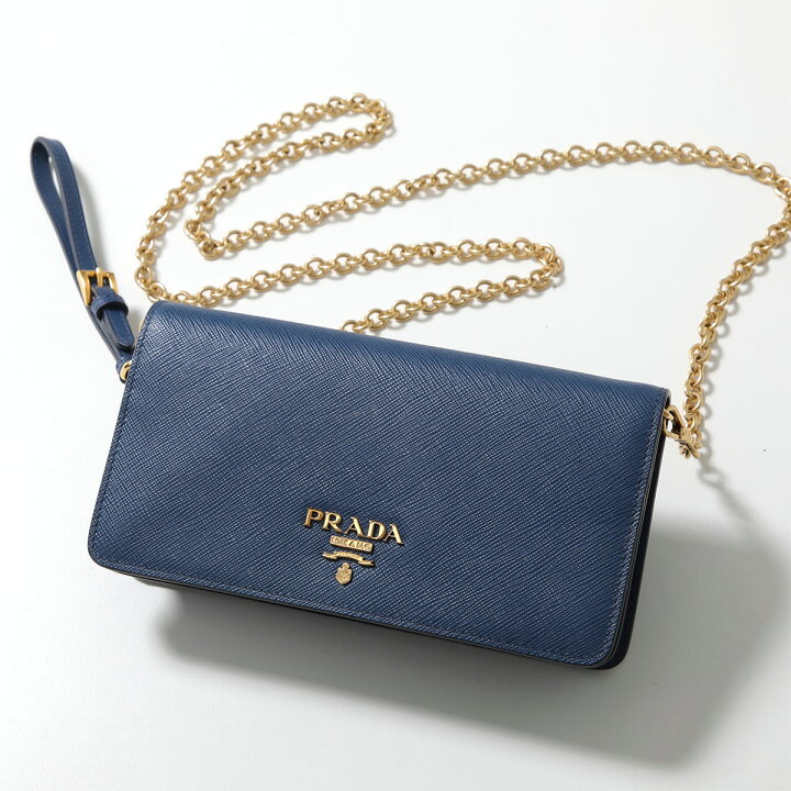 楽天市場】PRADA プラダ チェーンウォレット 1DH029 QWA レディース 長  