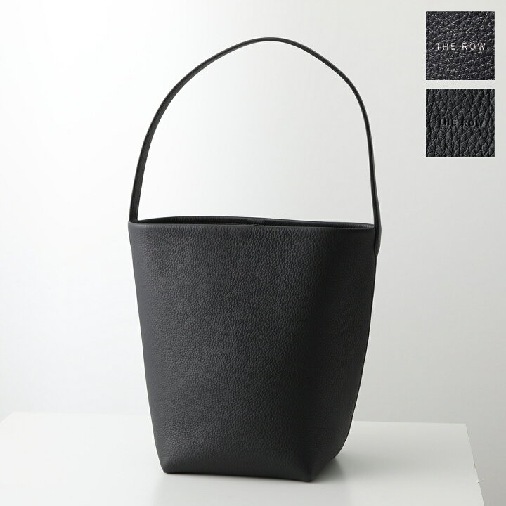 希少品◆送料込【The Row】Medium N/S Park Tote in Nubuk Black