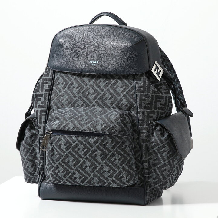 Fendi Diagonal Backpack Fabric Black | Fendi｜リュック・バックパック