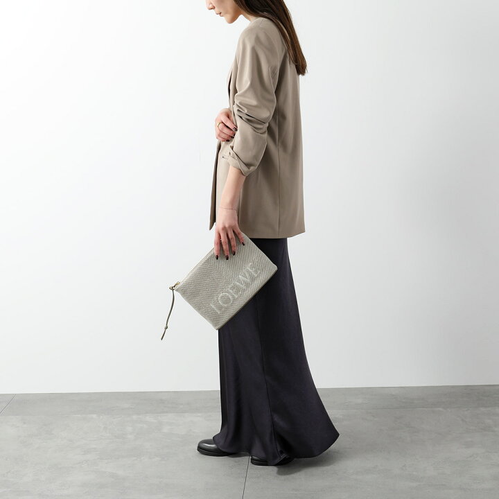 楽天市場】LOEWE ロエベ クラッチバッグ OBLONG POUCH C730C63X18 