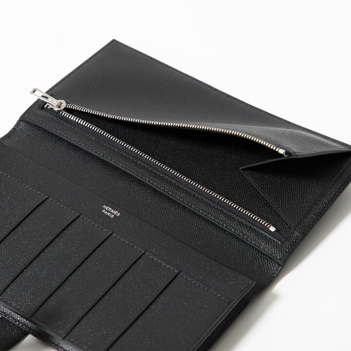エルメス 長財布 ベアンスフレ エトゥープ シルバー金具の通販は 