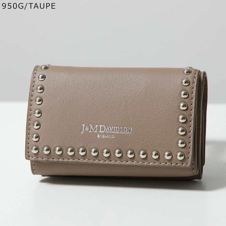楽天市場】J&M DAVIDSON 三つ折り財布 FOLD WALLET WITH STUDS SFLW 