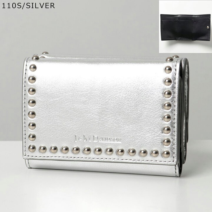 楽天市場】J&M DAVIDSON 三つ折り財布 FOLD WALLET WITH STUDS SFLW 