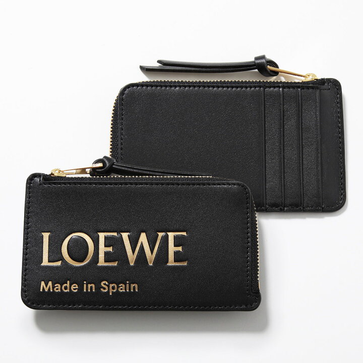 LOEWE ロエベ　カードケース　ミニ財布　黒　定期入れ　小銭入れ　財布