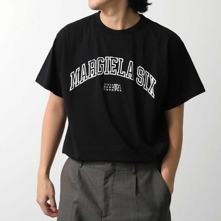 20ss マルジェラ MM6 オーバーサイズ Tシャツ バックプリント ロゴ  
