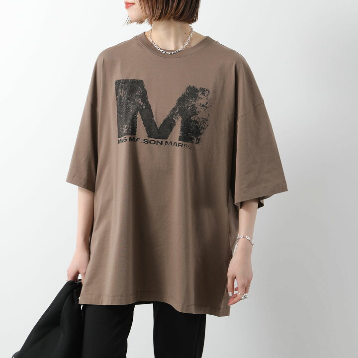 楽天市場】MM6 エムエムシックス メゾンマルジェラ Tシャツ S52GC0342  