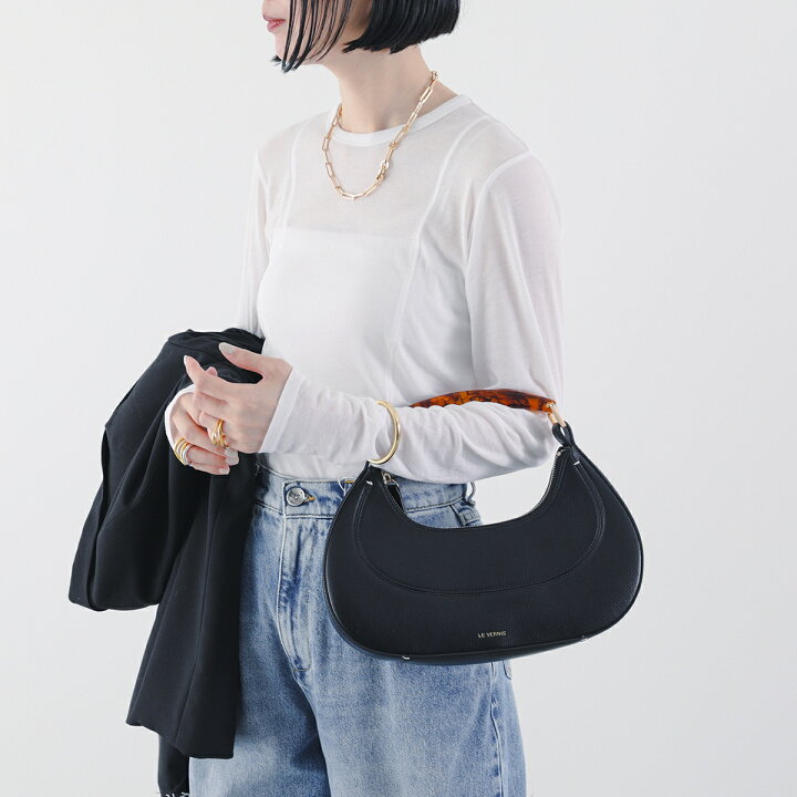 楽天市場】LE VERNIS ル・ベルニ ハンドバッグ Marble horn bag 
