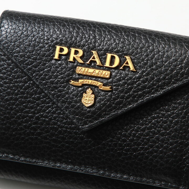 楽天市場】PRADA プラダ 三つ折り財布 1MH021 2E3A レディース レザー 