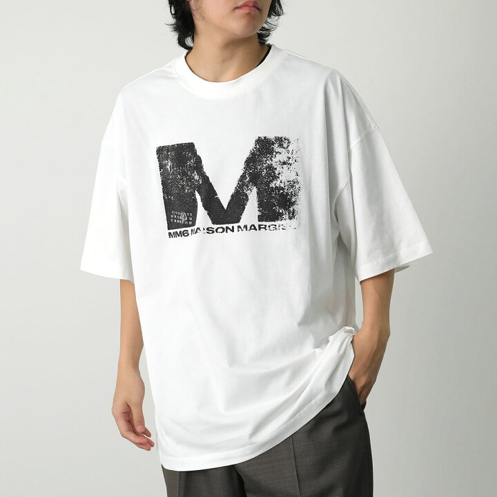 楽天市場】MM6 エムエムシックス メゾンマルジェラ Tシャツ SH0GC0048 