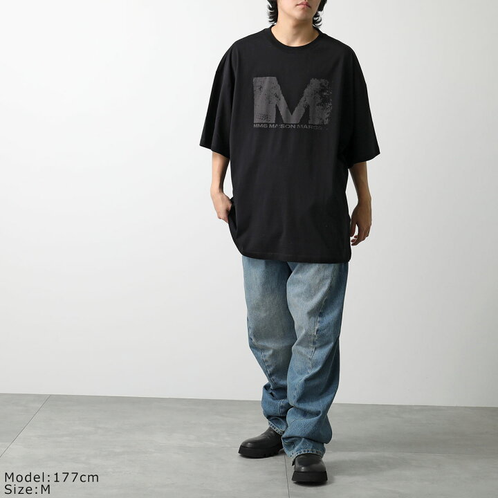 楽天市場】MM6 エムエムシックス メゾンマルジェラ Tシャツ SH0GC0048