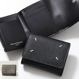 MAISON MARGIELA メゾンマルジェラ 三つ折り財布 SA3UI0017 P4745 レディース レザー スモール ミニ財布 豆財布 4ステッチ カラー5色 SA3UI0017P4745T8013
