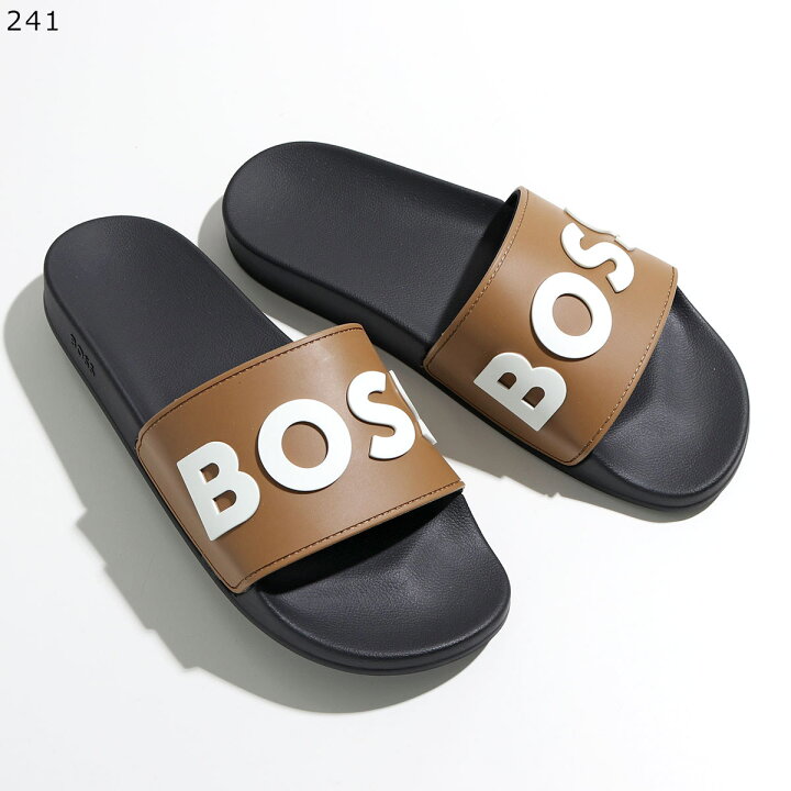 楽天市場】HUGO BOSS ヒューゴボス サンダル 50498241 メンズ スライド 