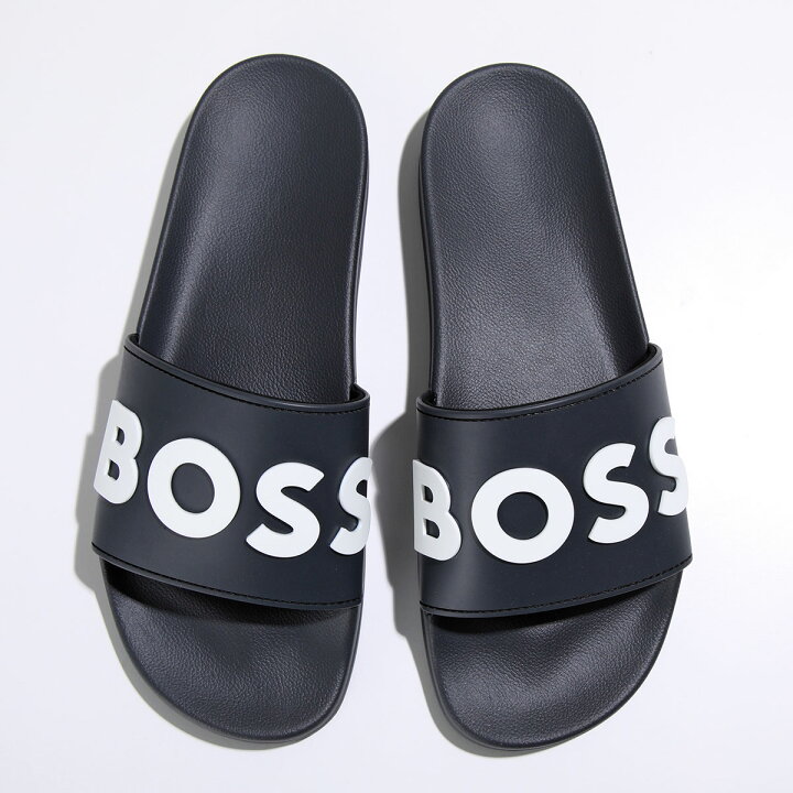 楽天市場】HUGO BOSS ヒューゴボス サンダル 50498241 メンズ スライド 