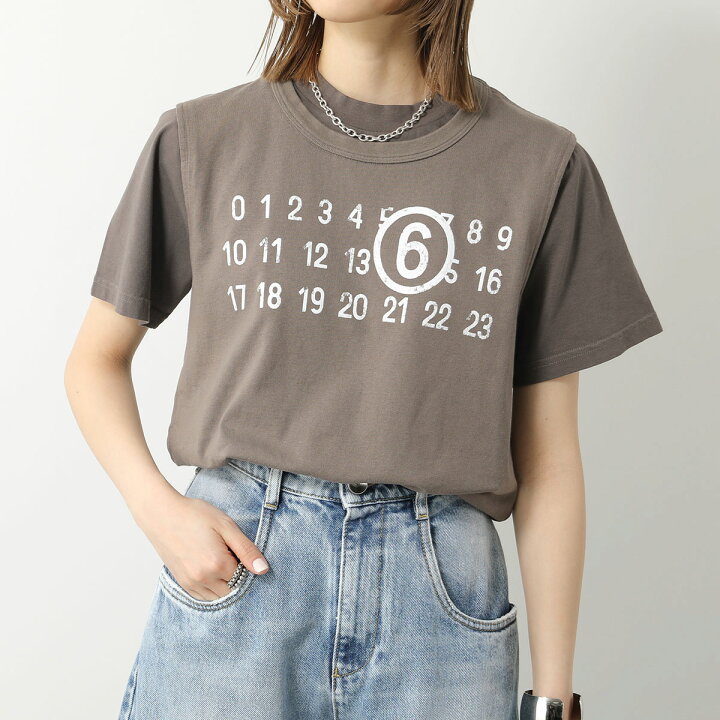 楽天市場】MM6 エムエムシックス メゾンマルジェラ Tシャツ SH0GC0001  