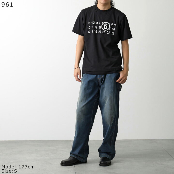 楽天市場】 MM6 エムエムシックス メゾンマルジェラ Tシャツ SH0GC0001  
