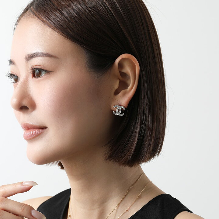 楽天市場】CHANEL シャネル ピアス ABE835 B15391 レディース ココ 