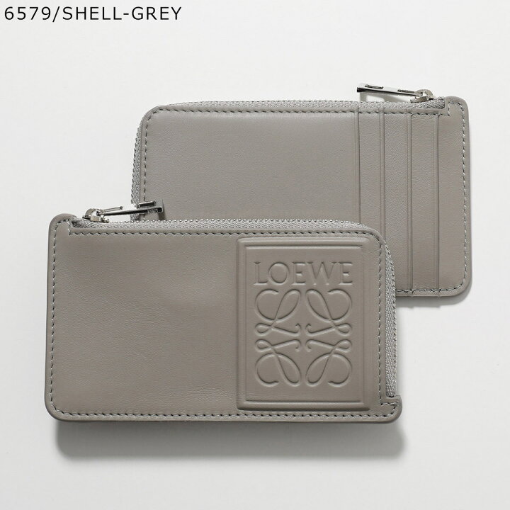 LOEWE / ロエベ | よそう アナグラム レザー カードホルダー コイン  