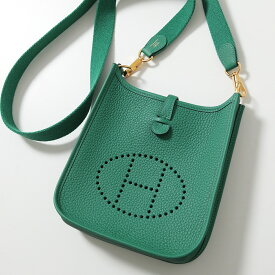 【最大2万円OFFクーポン対象・12/10-0時～】エルメス エブリン TPM 16 ショルダーバッグ H069426CC HERMES EVELYNE 16 AMAZONE アマゾン レディース レザー トリヨンクレマンス Hロゴ W刻印 GD金具 鞄 VERT-VERTIGO ヴェールヴェルティゴ グリーン ゴールド金具