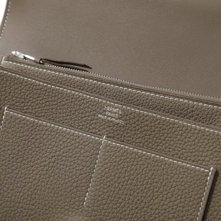 楽天市場】HERMES エルメス 長財布 ドゴン GM DOGON H043070CK 