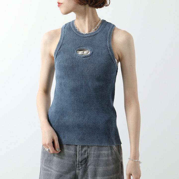 楽天市場】DIESEL ディーゼル タンクトップ M-ANCHOR-A-SL A14817 