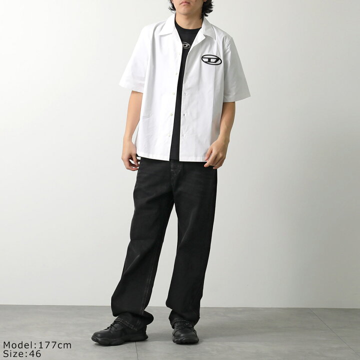 楽天市場】DIESEL ディーゼル ボウリングシャツ S-MAC-C A14636 0PCAL 