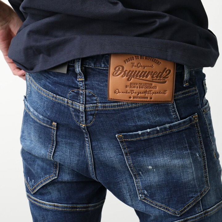 楽天市場】DSQUARED2 ディースクエアード ジーンズ TIDY BIKER JEAN  