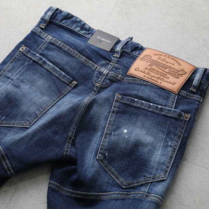 楽天市場】DSQUARED2 ディースクエアード ジーンズ TIDY BIKER JEAN  