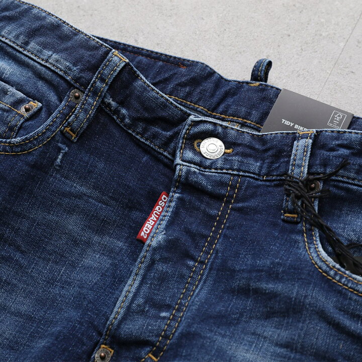 楽天市場】DSQUARED2 ディースクエアード ジーンズ TIDY BIKER JEAN  