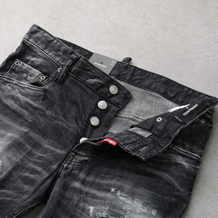楽天市場】DSQUARED2 ディースクエアード ジーンズ Skater Jeans 