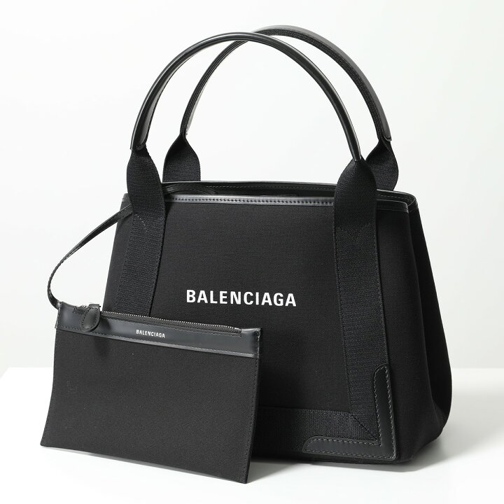 楽天市場】BALENCIAGA バレンシアガ 339933 2HH3N 1000 NAVY CABAS S 